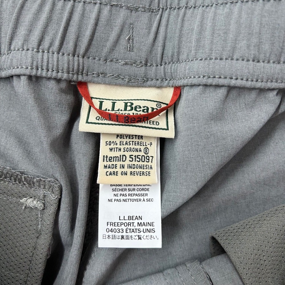 LL Bean Multisport Joggers Men's Medium Gray Active Gym - Picture 2 of 8
